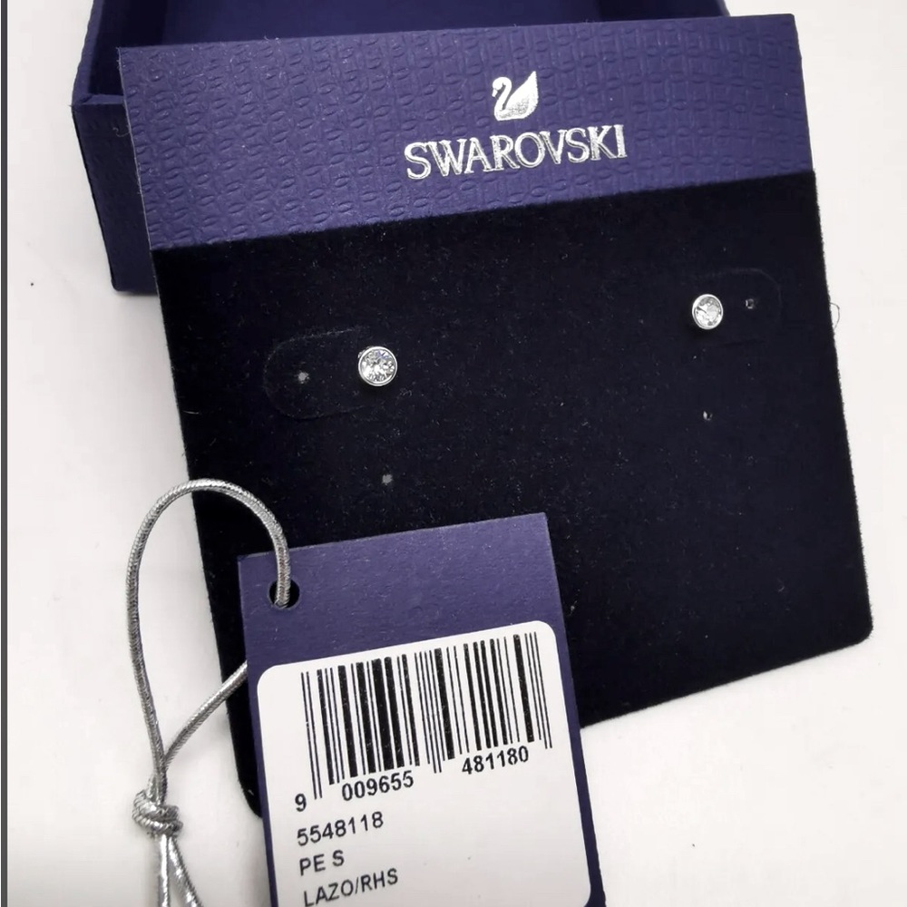 Swarovski crystal stud earrings